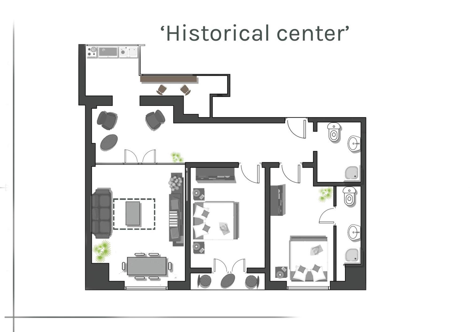 Apartament Historical Center 1 By Citylife Bucureşti